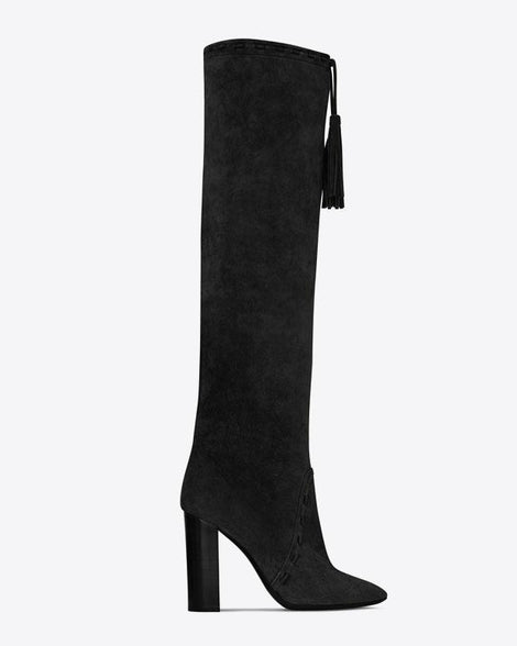 Women Solid Flat Boots